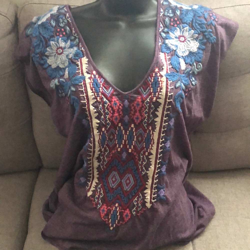 Johnny Was Floral top M